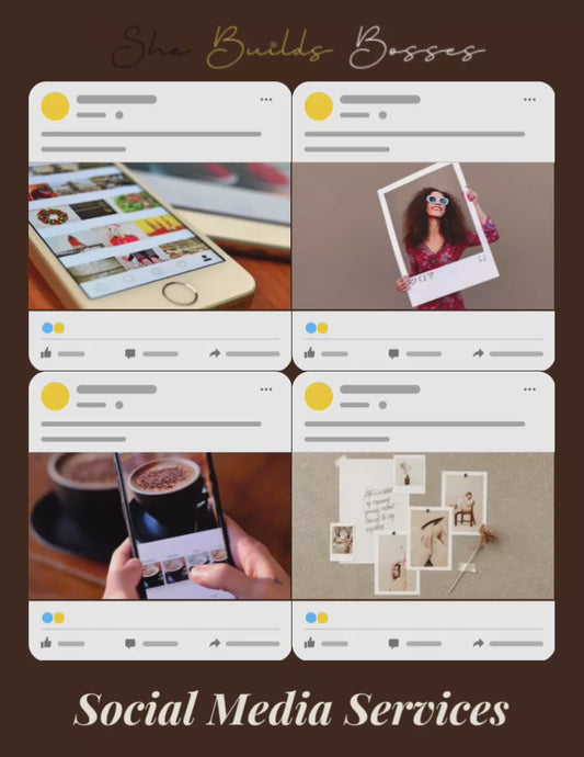 🟤 À La Carte Services – Social Media